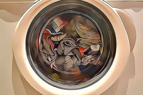 Portable washing machine smells