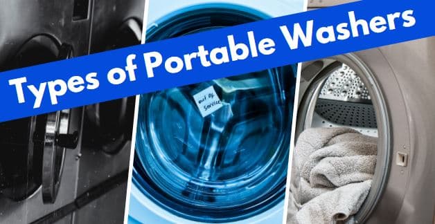 portable washing machines types