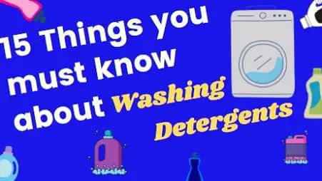 washing machine detergents