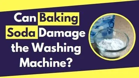Can baking soda damage washing machine