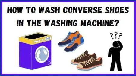 How to wash converse shoes in washing machine