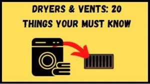 dryers and vents -20 answers you must know