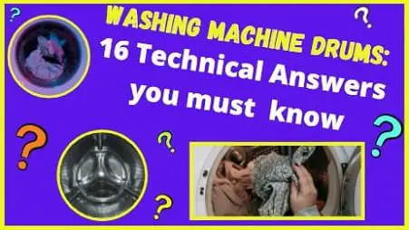 washing machne drum answers