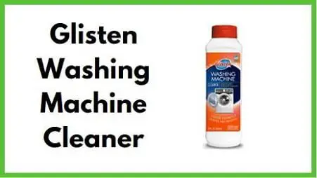 glisten washing machine cleaner