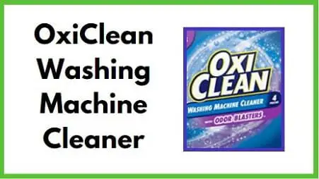 oxiclean washing machine cleaner