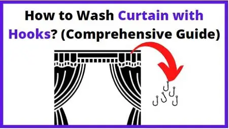 How to wash curtain with hooks