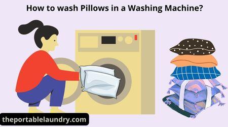How to wash pillows in washing machine