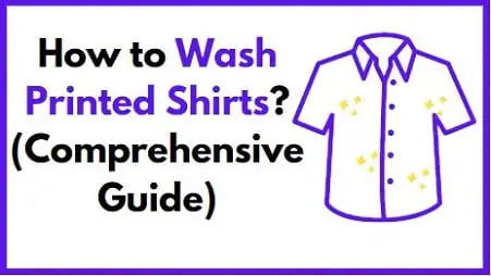 How to wash printed shirts
