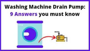 Washing Machine Drain Pump
