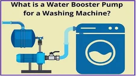 What is a booster pump in washing machine