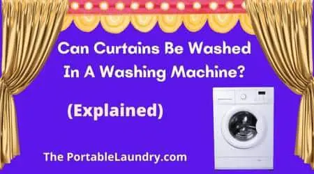 Can Curtains be washed in washing machine
