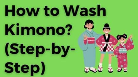 how to wash kimono