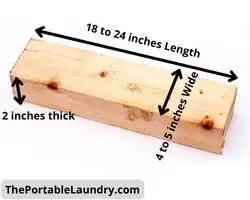measure the wooden block