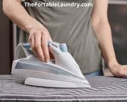 Ironing damp garments