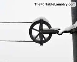 pulley clothesline