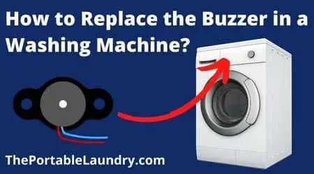 replace the buzzer in a washing machine