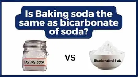 baking soda vs bicarbonate of soda