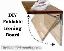 diy foldable ironing board