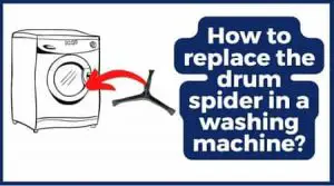 replace drum spider in washing machine