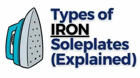 types of iron soleplates