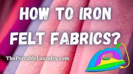 Iron felt fabric