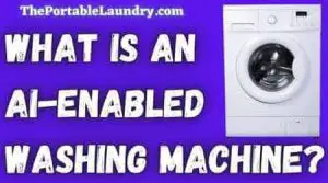 What is AI enabled Washing Machines