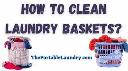 clean laundry baskets