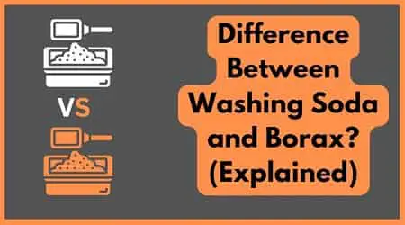 difference between washing soda and borax