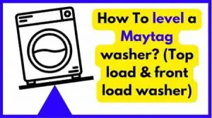level a maytag washer