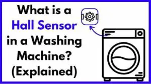 hall sensor in a washing machine