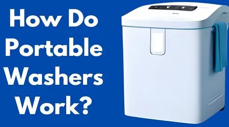 how do portable washers work