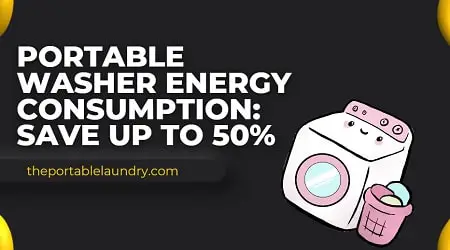portable washer energy consumption