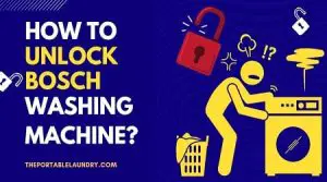unlock bosch washing machine