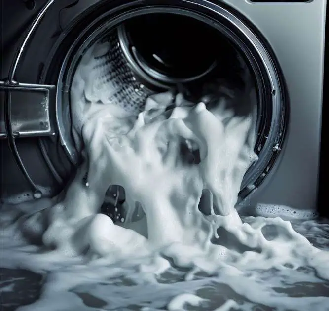Washing machine backflowing