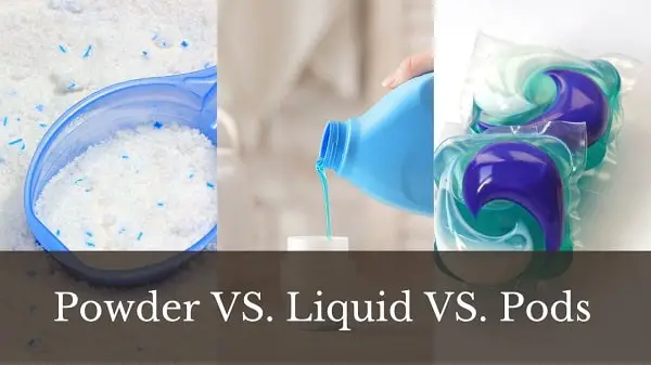 powder vs liquid vs pod