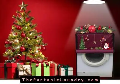 Christmas themed washing machine cover (Front load)