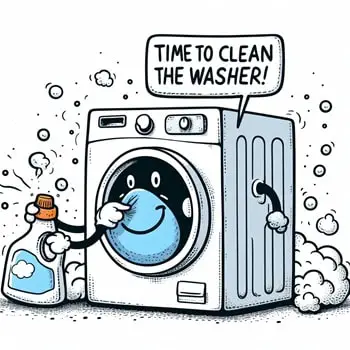 remove odor from washing machine