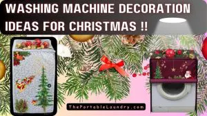 washing machine decoration ideas for christmas