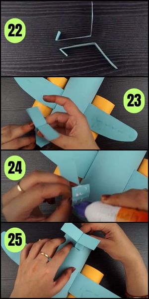 Step 9 - Add stability by installing the Tail fin