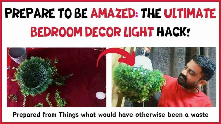 DIY Bedroom Decor Light