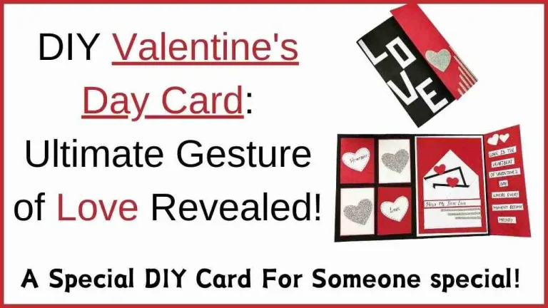 DIY Valentines day card