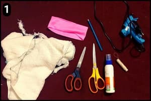 Step 1 - requirements to make the eye mask