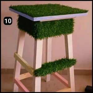 Step 10 - Top to center view