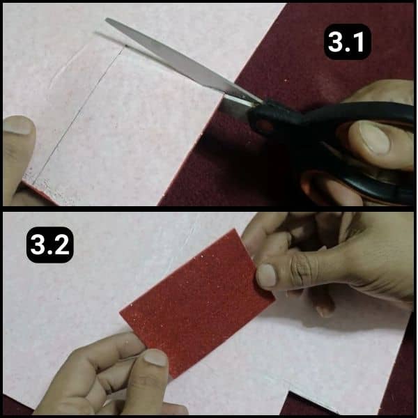 Step 3 - Cut the marked portion