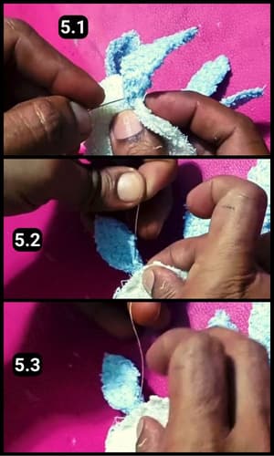 Step 5 - Sew the ears