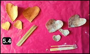 Step 5.4 - Paint them Gold and Silver