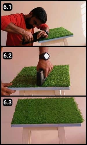 Step 6 - Fixing the table top