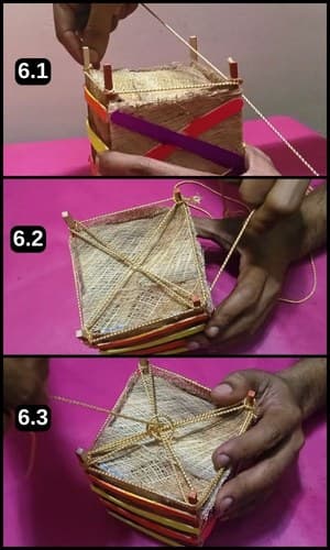 Step 6 - Tying the rope