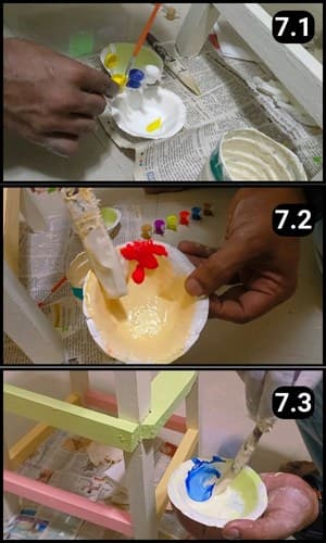 Step 7 - Add colorful shades