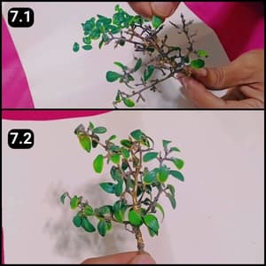 Step 7 - Keep sticking them